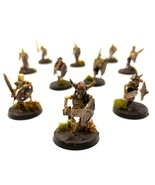 AoS Deathrattle Skeleton Warriors 10x Hand Painted Miniature Plastic Undead - £114.02 GBP