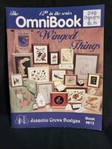 The Omnibook of Winged Things Cross Stitch  1996 Jeanette Crews Designs - £10.32 GBP