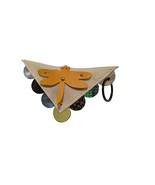 Leather Triangle Keychain - Power of The Triangle - $750.65 MXN