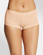 Maidenform Classic Boyshort Panty 40760, 5, Beige - £10.39 GBP