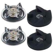 2 Pack Base Gear + 2 Pack Blade Gear Fit For Magic Bullet MB1001 250W Bl... - $22.15