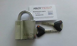 Abloy Protec2 PL 340/25  Hardened Steel Padlock/With 2 Keys And ID Card - £123.90 GBP