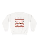 JINGLE BELLS Funny Sweatshirt Jingle Deez Joke Ugly Christmas Sweater  - £22.64 GBP+