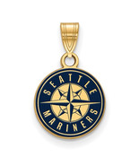 SS GP  Seattle Mariners Small Enamel Pendant - $93.93 CAD