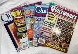 Lot of 5 Quilting Magazines : Quilter&#39;s, Quilts and More, Traditional Qu... - £11.76 GBP