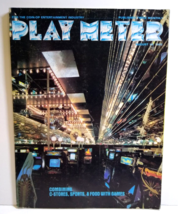 Play Meter Magazine Aug 1983 Pinball &amp; Arcade Ads Journey Mr Do Mappy Gold Ball - £36.27 GBP