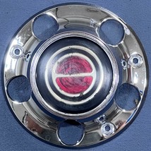 ONE 1992-1996 Ford F150 / Ford Bronco # 3026R Chrome & Red Center Cap USED - £31.42 GBP