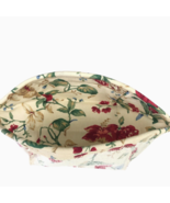 Longaberger Address Basket Heirloom Floral Fabric Liner Only Vintage 270... - $23.33