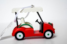 Hallmark Holiday Golf Cart Gift Ornament 2023 - £9.06 GBP