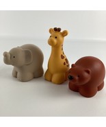 Little Tikes Zoo Jumbo Animals Giraffe Bear Elephant Noah&#39;s Ark Vintage ... - $37.84 CAD