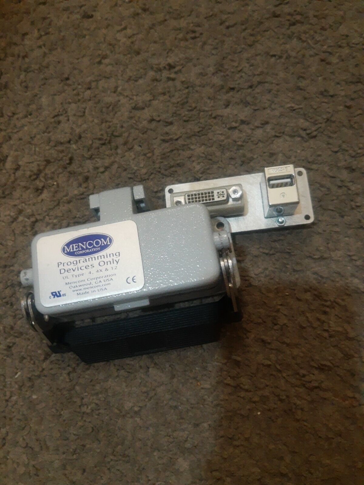 Ilme Rectangulaire Connecteur Set W/Capuche,Montage W/ Insert # Chi 16 L... - $22.79