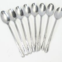 Superior Chapel Hill Iced Tea Spoons 7-3/8&quot; Stainless Lot of 8 - $18.61
