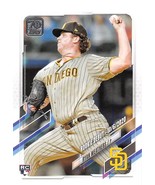 2021 Topps #US178 Ryan Weathers RC Rookie Card San Diego Padres ⚾ - $0.89