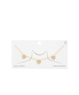 New Fancy Shape Gold Dipped Necklace - €15,39 EUR