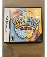 Left Brain Right Brain (Nintendo DS, 2007). Tested &amp; Working, Case Included - $170.87 MXN