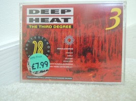 Deep Heat 3 The Third Degree Various 80s Dance Hits 1989 Double Cassette Tape - £12.73 GBP