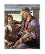 Sandro Botticelli Religious Painting Ceramic Tile Mural BTZ00669 - $273.54 CAD+