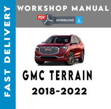 GMC TERRAIN 2018-2022 FACTORY SERVICE REPAIR WORKSHOP MANUAL - £4.71 GBP