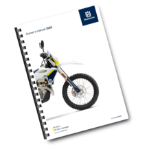 HUSQVARNA 2025 - FE 501s HERITAGE - OWNERS MANUAL - REPRINTED COMB BOUND - €21,69 EUR