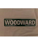 Cruisin News Cruise Placards - I Cruised Woodward 2013 - $20.44 CAD