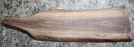 Live Edge Handmade Charcuterie Board 28&quot; with Natural Insect Holes - £31.10 GBP