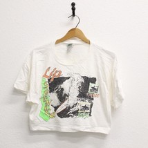 Vintage Italian Boys Lip Service Surfing Crop Top Shirt Large - £29.27 GBP