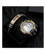 Men&#39;s Luxury Electronic Watches Luminous Fashion Sport Titanium Steel Br... - £14.96 GBP