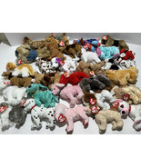 TY Beanie Babies Lot Of 30 Bones Puppy Dog Lot Doggies Pug Basset hound ... - £92.39 GBP