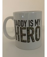 &quot;DADDYS IS MY HERO&quot; COFFEE MUG - £5.46 GBP