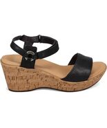 NAOT Pier Size 10 N NARROW EU 41 Women&#39;s Leather Ankle Strap Wedge Sanda... - $208.62 CAD