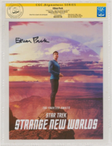 Ethan Peck Spock SIGNED CGC SS Star Trek Strange New Worlds Publicity Photo - €169,16 EUR