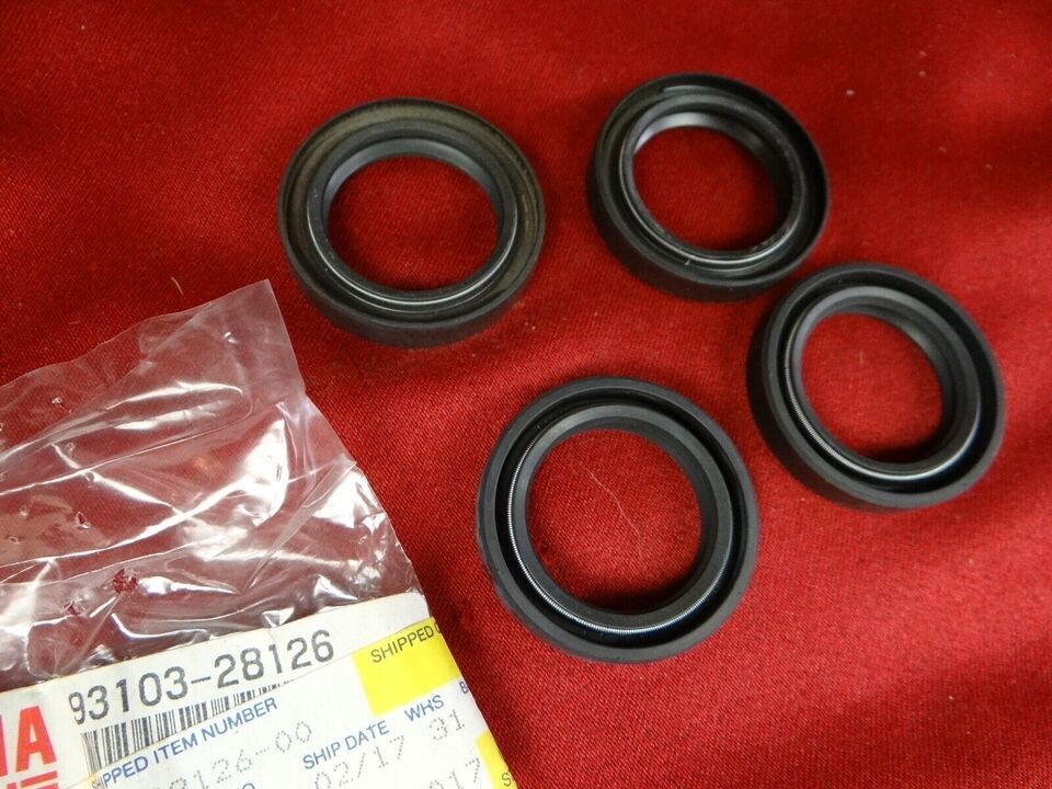 4 Yamaha Oil Seals Crank 84-06 YZ DT IT DT YSR RD TY etc 93103-28126 931... - $21.95