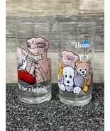 Pizza Hut E.T.  Extra-Terrestrial Collector Glasses (2) 1982 ET Movie Vi... - €11,16 EUR