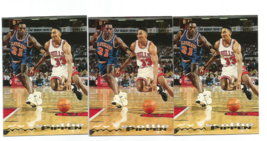 Three (3) Scottie Pippen (Chicago Bulls) 1993-94 Topps Stadium Club Cards #300 - £5.34 GBP