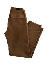 Kut From The Kloth Cargo Ankle Straight Leg Pants Size 8 Autumn Brown NWT - $29.05