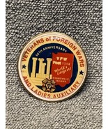 NEW VFW Ladies Auxillary Post 1114 Evansville IN Pin KG JD Veterans Fore... - $16.29 CAD