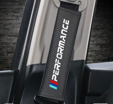 2pcs seat belt cover  Carbon fiber protection cover for BMW - $33.00