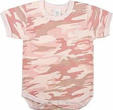 2 Toddler Infant PINK CAMO ONE PIECE Camoflauge Hunting Gear Rothco 68055 - £9.43 GBP