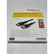 Startech HDMM2MP 6.6FT/2M PREMIUM CERTIFIED HIGH SPEED HDMI CABLE WITH E... - $45.55