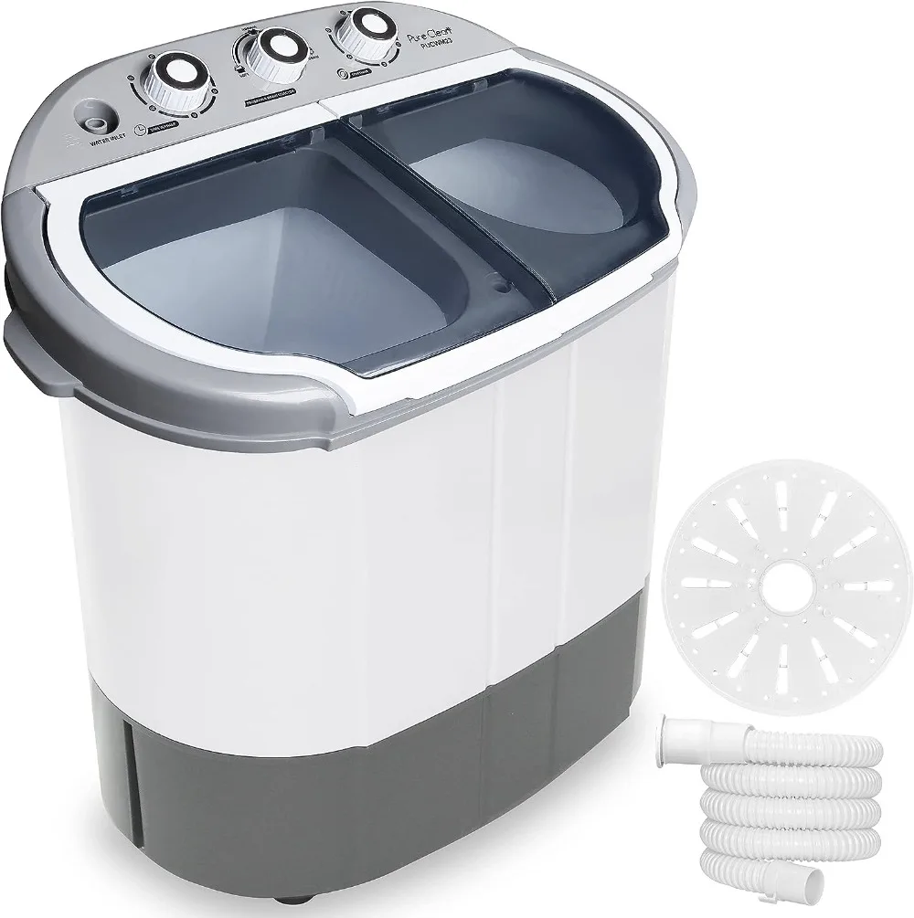 Pyle Compact Home Washer &amp; Dryer, 2 in 1 Portable Mini Washing Machine, Twin - £350.99 GBP+