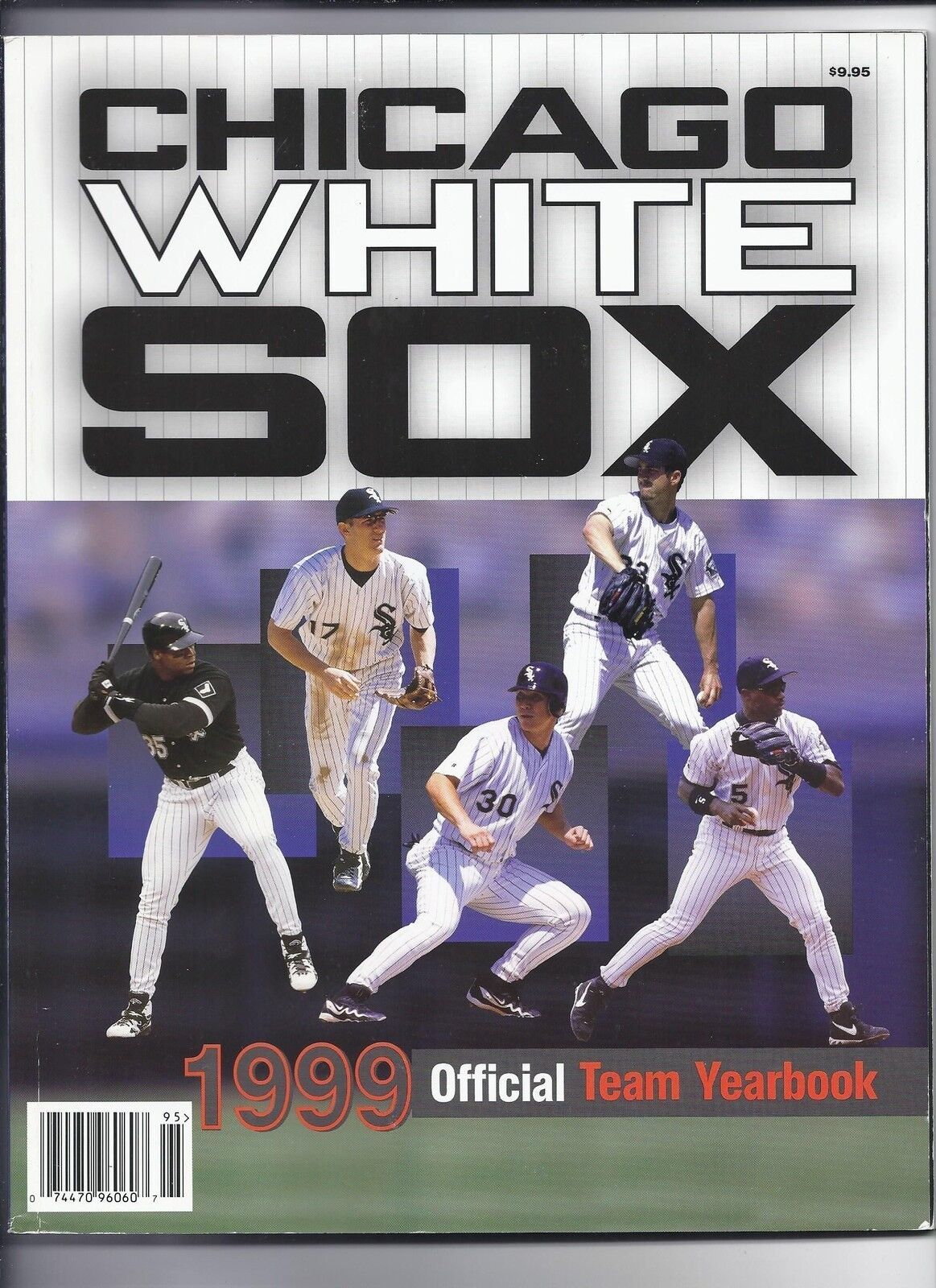 Primary image for 1999 Chicago White Sox Yearbook Frank Thomas