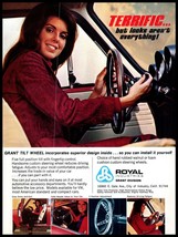 1972 Magazine Print Ad - GRANT Tilt Wheel, Five Full Position Tilt A7 - $104.40 MXN