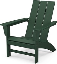 Green Modern Adirondack Chair, Polywood Ad420Gr. - £281.46 GBP