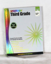 Spectrum Third Grade Focused Practice For Math And Language Arts Mastery - £7.44 GBP