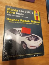Haynes Repair Manual Mazda 626 MX-6 1993 thru  2001 complete teardown &amp; rebuild - £11.42 GBP