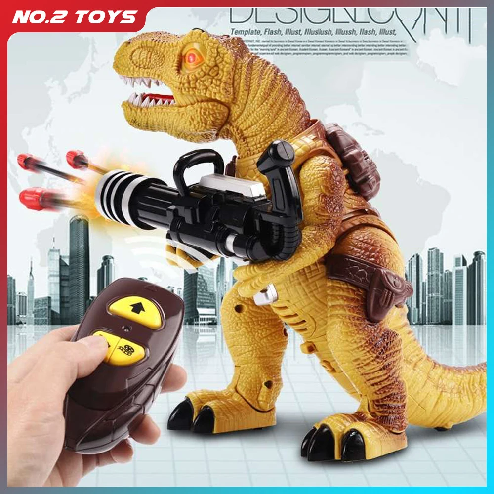 2.4G Remote Control Dinosaur Toys Kids RC Electric Walking Simulation An... - £37.01 GBP