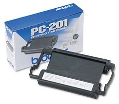 PC201 Thermal Transfer Print Cartridge, Black, Sold as 1 Each - £27.64 GBP