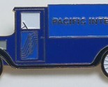 Vintage Pacific Inter Tel Metallo E Smalto Telefono Riparazione Camion Pin - $12.24