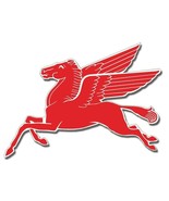 Mobil Gas Flying Red Horse Pegasus Metal Heavy Steel Sign Extra Large 35... - £195.90 GBP