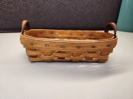 Longaberger 1994 Lavender Booking Basket - £10.13 GBP